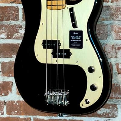Fender Vintera II '50s Precision Bass - Black, Includes Pro Setup, Help Support Small Business & Buy It Here ! image 1