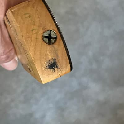 1975 Fender Musicmaster bass neck image 10