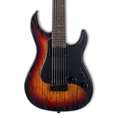ESP LTD SN-1007 Baritone HT Guitar - Fireblast image 1