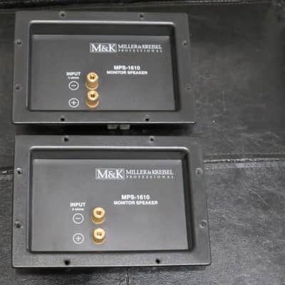 PAIR MILLER & KREISEL M&K PROFESSIONAL MPS-1610 MONITOR 2 WAY CROSSOVER/X'OVERS image 1