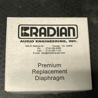 Radian 1750 8 Ohms Diaphragm image 1