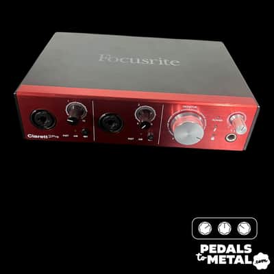 Focusrite Clarett+ 2Pre USB-C Audio Interface 2021 - Present - Red x339 image 2
