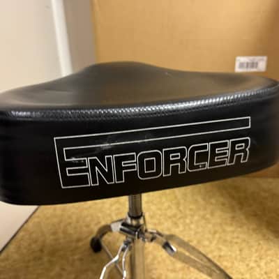 Enforcer Doubled Braced Heavy Duty Drum Throne - Adjustable, Spindle, Saddle image 6