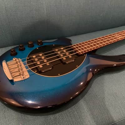 Music Man Bongo HH Left Handed / Lefty 2007 Blue Dawn (Limited Edition) image 2