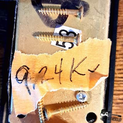 Economy Humbucker Pickup with Pickup Ring (2000s - Black) image 3