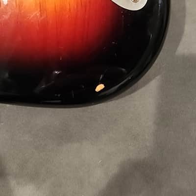 Fender Modern Player Jazz Bass Satin - 2-Color Sunburst image 5