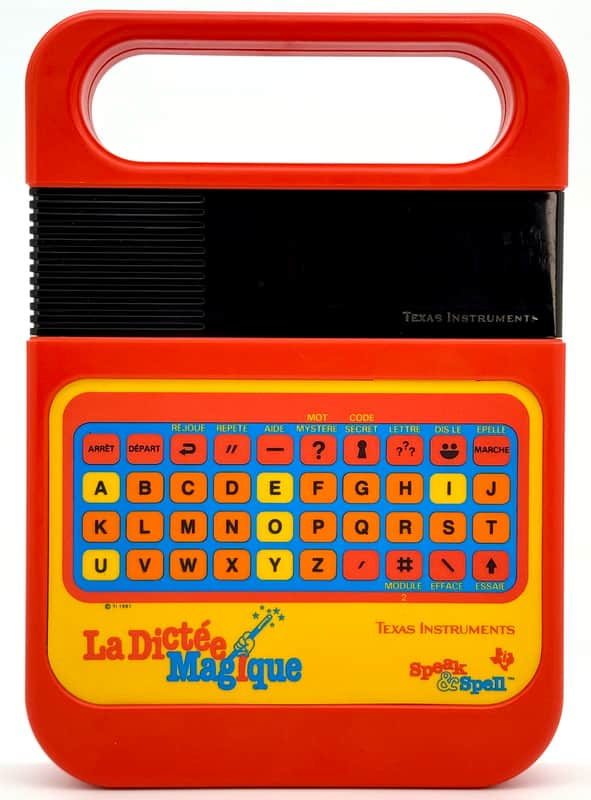 Texas Instruments La Dictée Magique (French version of Speak & Spell) 1981 image 1