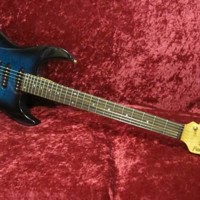 Fernandes AFR-55 1996 Blue Burst Quilt Gold Hardware Factory Gotoh's! image 2