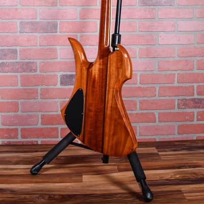 B.C.Rich USA Mockingbird Supreme Flame Maple Top Transparent Natural 1999 w/OHSC image 6