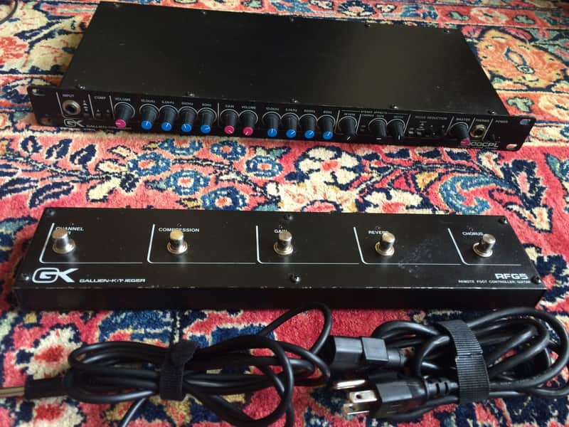 Gallien Krueger 2000 CPL 1987 black image 1