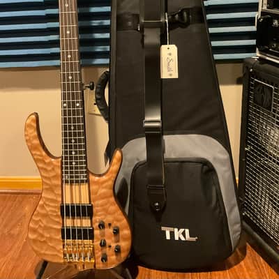 Ken Smith BSR 5 String Bass Quilt 2024 image 9