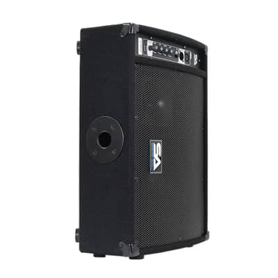 Premium Powered 2-Way 10" PA Floor Monitor with Titanium Horn - Active Monitor image 7