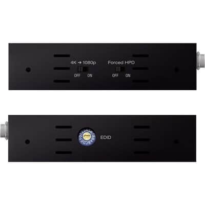 Key Digital KD-FIX418A-2 4K/18G HDMI Fixer, Booster, Buffer of EDID, HDCP, Hot Plug, 18G to 10G Compression/Decompression with L/R/PCM Audio & De-Embedded Audio Output image 2