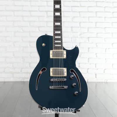 Reverend Roundhouse Air HH Electric Guitar - High Tide Blue (RoundAirHTBd1) image 1