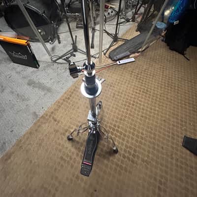 Immagine DW DWCP5500D 5000 Series Delta II Heavy Duty Double-Braced Rotating 3-Leg Hi-Hat Stand 2010s - Chrome - 4