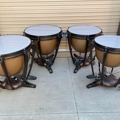 Premier Concert Model Timpani. Set of Four Fiberglass Bowls image 1