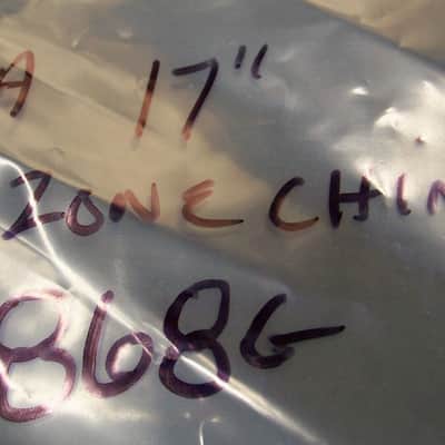 Sabian Prototype AA 17" Xtreme Ozone China Cymbal/Brand New-Warranty/868 Grams image 6