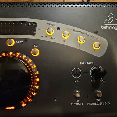 Behringer Xenyx CONTROL2USB Studio Monitor Controller 2012 - Present - Black image 4