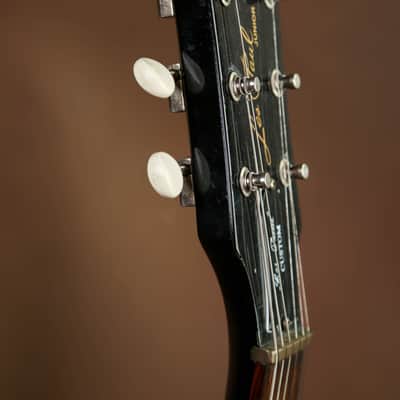 Gibson Les Paul Jr Green Day THE Black American Flag Owned by Billie Joe Armstrong image 11