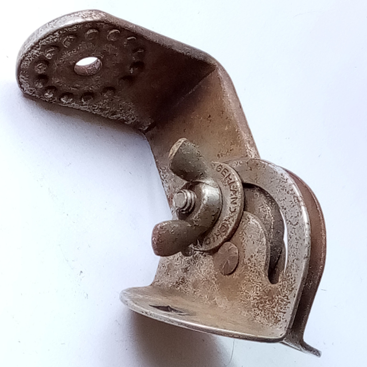 Slingerland-Chicago Radio King 2-Hole 1.5"Tom Drum Mount Bracket Part Vintage40s — main photograph