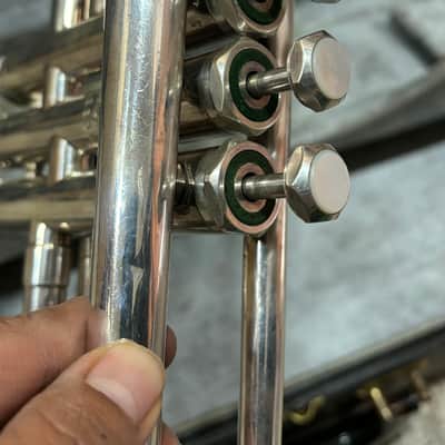 Schilke B3 Professional Silver Trumpet w Case image 16