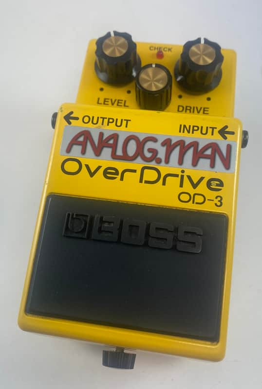 Boss OD-3 OverDrive w/Analogman Mod image 1