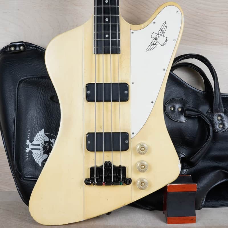 Gibson Thunderbird IV 2001 Classic White w/ Gig Bag image 1