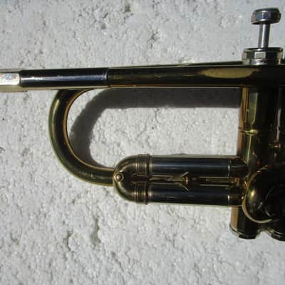 Blessing Super Artist Trumpet, 1952, Gold Lacquer, Case, Super Clean image 12