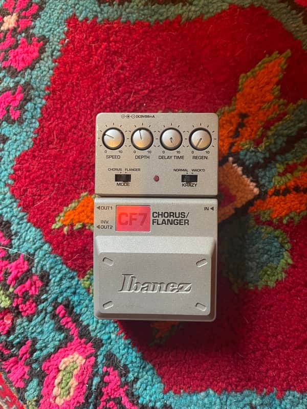 Ibanez CF7 Chorus/Flanger | Reverb France
