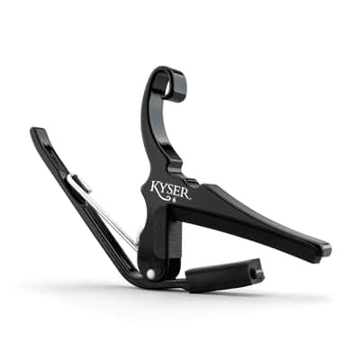 Kyser 6 String Quick-Change Capo Black image 1