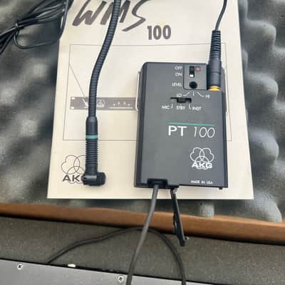 AKG WMS 100 - Wireless Microphone System - Rare - Mint condition image 1