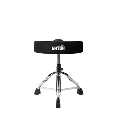 Gator Spindle Drum Throne Saddle Seat, Black image 4