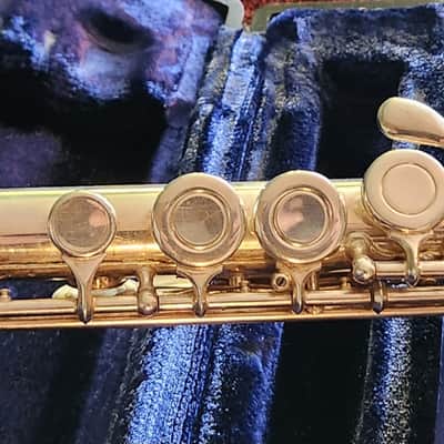 Haynes-Schwelm 304 C Flute Sliver Plated 1920-21 Boston, Mass, USA image 4