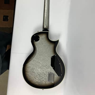 ESP Eclipse Custom Silver Liquid Metal Burst LEFT HANDED Electric Guitar LH + Hard Case MIJ - NEW - IN STOCK image 20