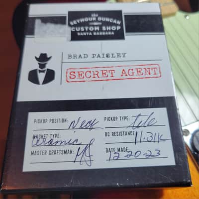 Esquire Partscaster w/ Brad Paisley Secret Agent - C.S. Bridge P/U - 3 Color Burst image 4