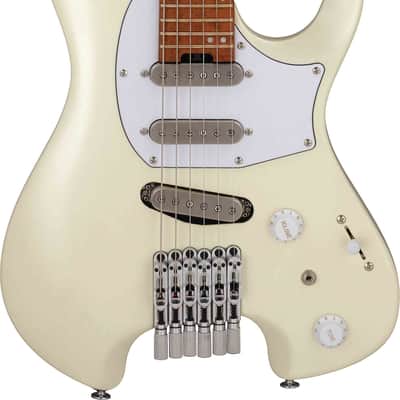 Ibanez ICHI10-VWM Ichika Nito Signature Electric Guitar 6-String - Vintage White Matte + Gig Bag image 4