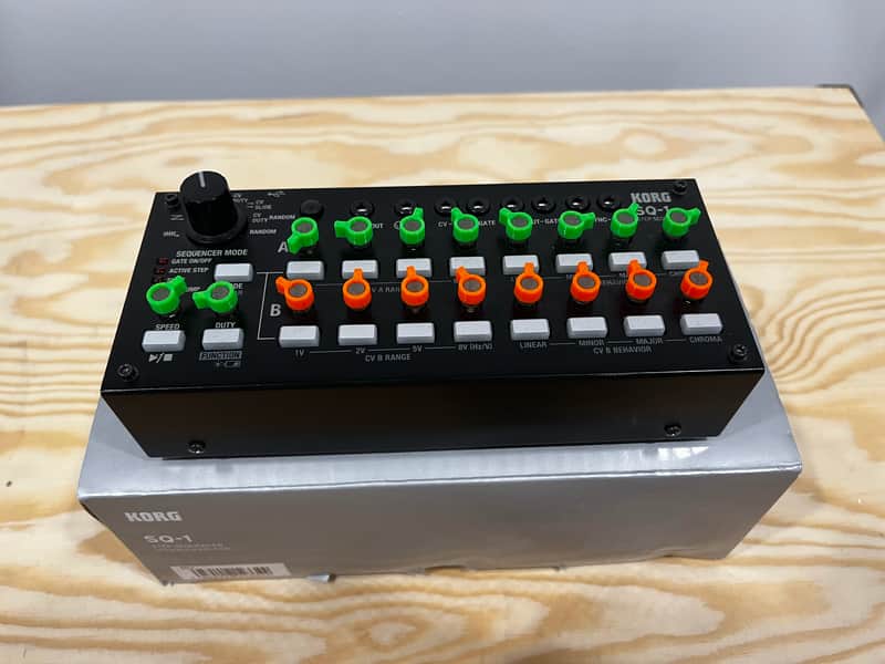 Korg SQ-1 CV Step Sequencer/Sync Box 2015 - Present - Black image 1