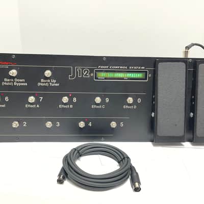 JOHNSON MILLENNIUM MILLENIUM J 12 J12 MIDI MULTI EFFECT FOOT AMP CONTROL Controller PEDAL Stereo One Fifty JM 150 JM250 250 JM150 Amp Amplifier also works with Digitech 2112 2101 Valve FX 00011191 Oct 02 image 4