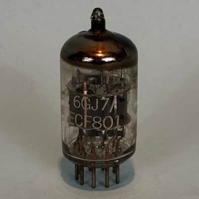 1961 Mullard 6GJ7 ECF801 Vintage 1960s General Electric GE Tube! T418 image 4