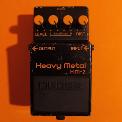 Boss HM-2 Heavy Metal w/Box | Vintage 1984 Made in Japan | Reverb