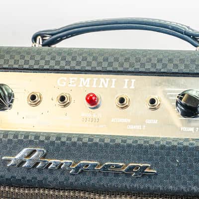 1960s Ampeg Gemini II Model G-15 – 30W Tube Combo – 1x15 – Footswitch image 3