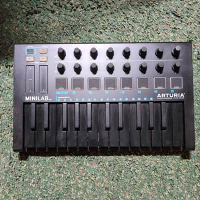 Arturia MiniLab MKII Midi Keyboard Controller - Deep Black Edition