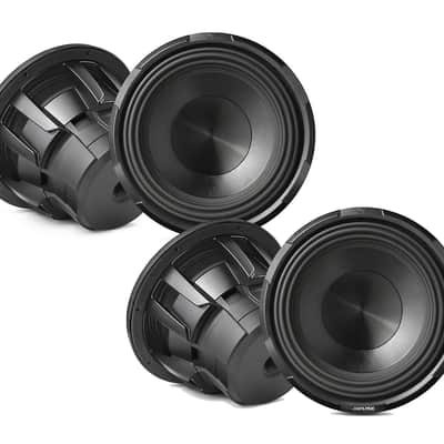 2 ALPINE X-W10D4 10" 900W RMS Subwoofers + Vented Sub Box Enclosure image 6