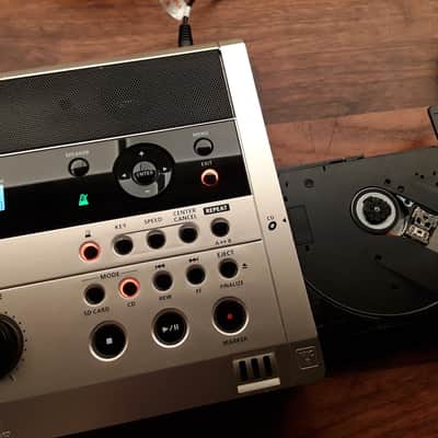 Roland CD-2U SD/CD Recorder 2010s - Metallic Silver image 2