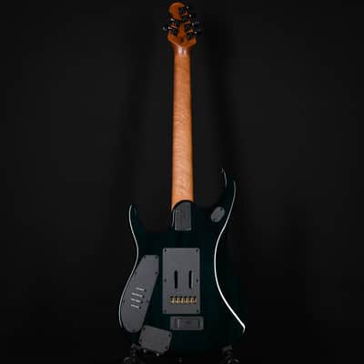 Ernie Ball Music Man JP15 Emerald Glow Roasted/Figured Maple Neck *Miami Guitar Exclusive* 2025 (H06299) image 2