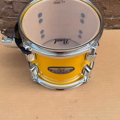 Pearl Decade Maple 8" x 7" Rack Tom w/ Opti-Loc Mount in Solid Yellow (#228) – Open Box / Brand New image 3