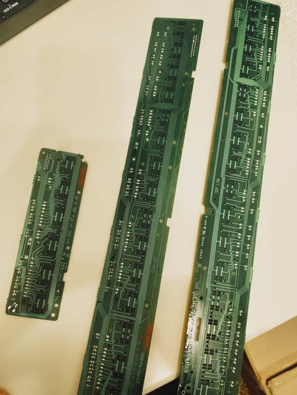 Roland XP80 key contact boards image 1