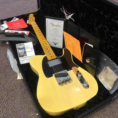 Used 2022 Fender Custom Shop WildWood Custom 1951 Nocaster Journey Man Relic HS with Case image 11