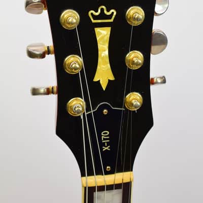 Guild X-170T "Manhattan" Hollow-Body Electric Guitar, Tennessee Orange image 9