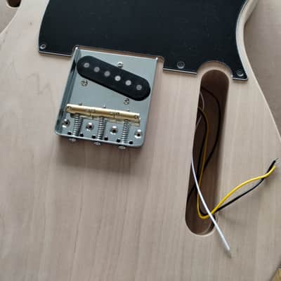 El Chamaa Guitars One-Piece TE / Tele Style Alder Body 2026 - Unfinished image 9